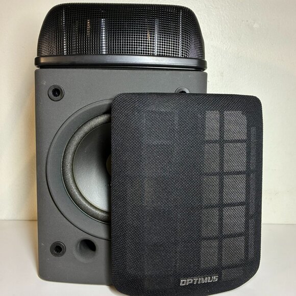 Optimus PRO LX5 Bookshelf Speaker #40-4061 With Linaeum Tweeters - Picture 1 of 8